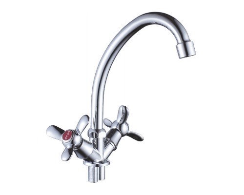 Смеситель для кухни Cron CN4012-2, хром