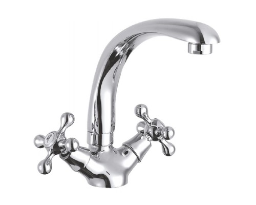 Смеситель для кухни Cron CN4408, хром