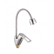 Смеситель для кухни с гибким изливом Shevanik S5143, хром