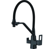 Смеситель для кухни с подключением фильтра для воды D-Lin D159320-A, черный