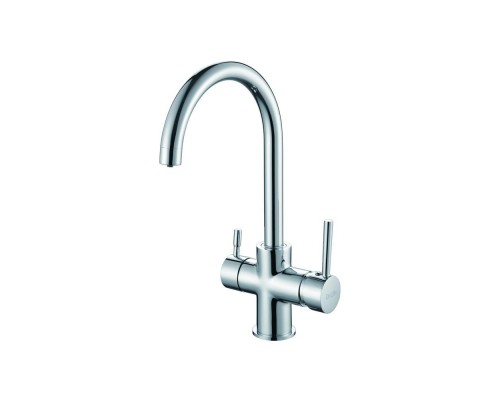 Смеситель для кухни с подключением фильтра для воды D-Lin D159315,  хром
