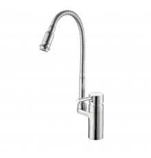 Смеситель для кухни с гибким изливом D-Lin D157315-Q, хром