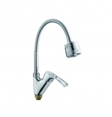 Смеситель для кухни с гибким изливом D-Lin D150422-T, хром