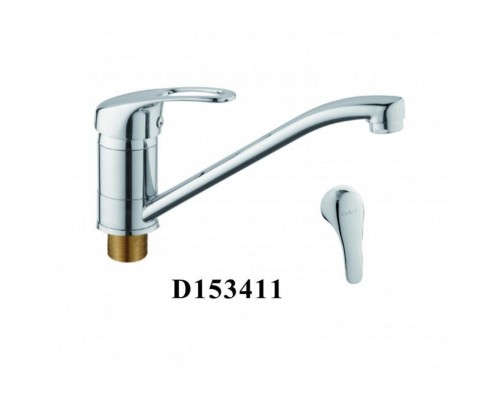Смеситель для кухни D-Lin D153411, хром