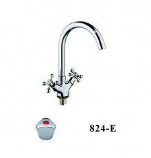 Смеситель для кухни D-Lin D153824-E, хром