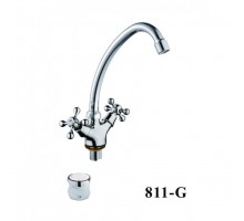 Смеситель для кухни D-Lin D153811-G, хром