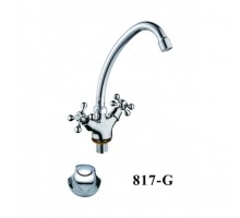 Смеситель для кухни D-Lin D153817-G, хром