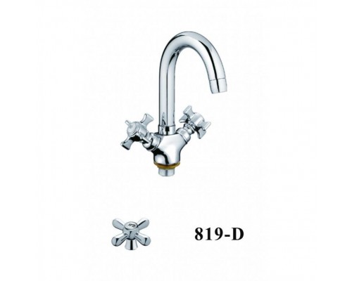 Смеситель для кухни D-Lin D156819-D, хром