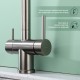 Смеситель для кухни с подключением фильтра Splenka S70.61.09, графит