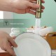 Смеситель для кухни с выдвижным изливом Splenka S204.49.03, золотой сатин