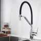 Смеситель для кухни с гибким изливом Shevanik S343-3, хром