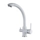Смеситель для кухни с подключением фильтра для воды D-Lin D159315-5C, белый