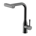 Смеситель для кухни с мультифункциональным изливом Splenka S206.49.09, графит