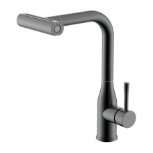 Смеситель для кухни с мультифункциональным изливом Splenka S206.49.09, графит