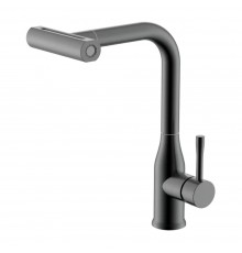 Смеситель для кухни с мультифункциональным изливом Splenka S206.49.09, графит