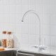 Смеситель для кухни с подключением фильтра Shevanik S428C, белый