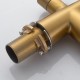 Смеситель для кухни с подключением фильтра Shevanik S528G, золотой сатин