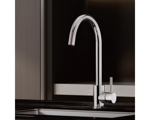 Смеситель для кухни BELZ B70809, хром