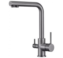 Смеситель для кухни Grocenberg GB40551BG, графит