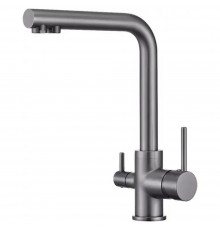 Смеситель для кухни Grocenberg GB40551BG, графит