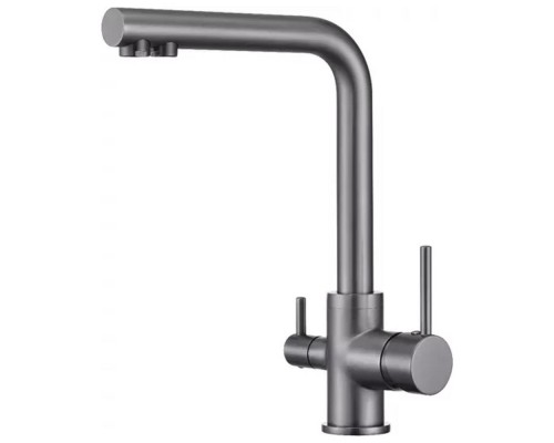 Смеситель для кухни Grocenberg GB40551BG, графит