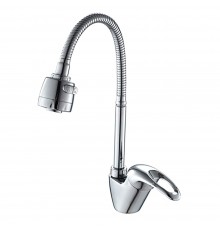 Смеситель для кухни с гибким изливом и режимом душ FRAP F4303, хром