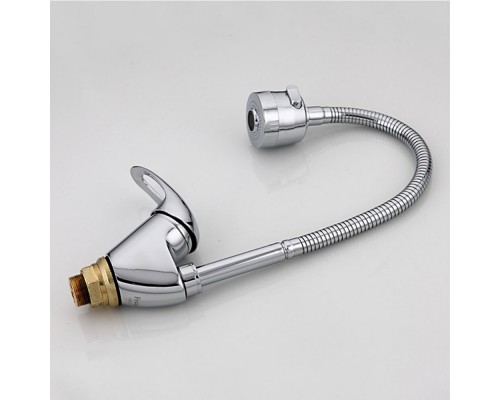 Смеситель для кухни с гибким изливом и режимом душ FRAP F4303, хром