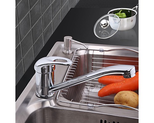 Смеситель для кухни FRAP F4903, хром