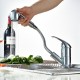 Смеситель для кухни с выдвижным изливом и режимом душ FRAP F6003, хром