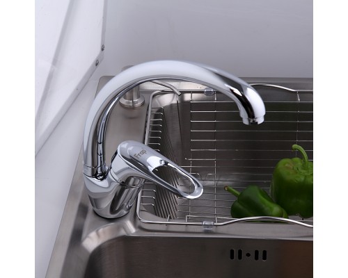 Смеситель для кухни FRAP F4104, хром
