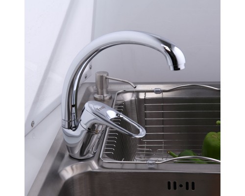 Смеситель для кухни FRAP F4104-2, хром