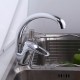 Смеситель для кухни FRAP F4104-2, хром