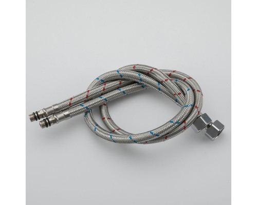 Смеситель для кухни с гибким изливом и режимом душ FRAP F4044-6, черный