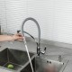 Смеситель для кухни с гибким изливом FRAP F4552, хром