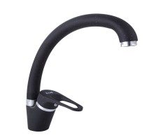 Смеситель для кухни FRAP F4113-7, черный