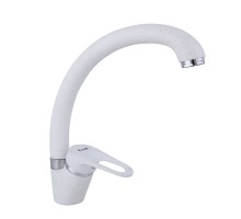 Смеситель для кухни FRAP F4113-8, белый
