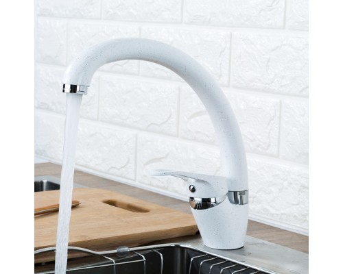 Смеситель для кухни FRAP F4113-8, белый