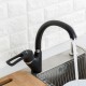 Смеситель для кухни FRAP F4166-7, черный