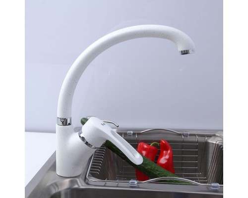 Смеситель для кухни FRAP F4166-8, белый