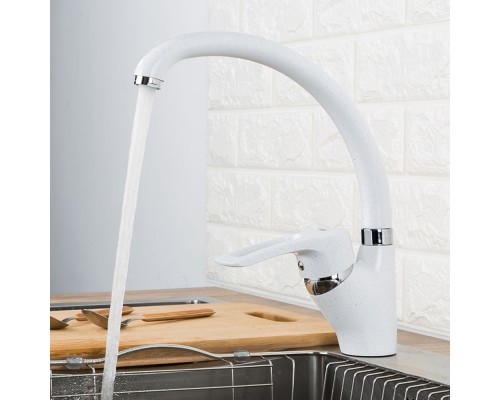 Смеситель для кухни FRAP F4166-8, белый