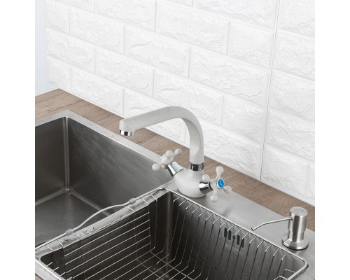 Смеситель для кухни FRAP F5408-10, светло-бежевый