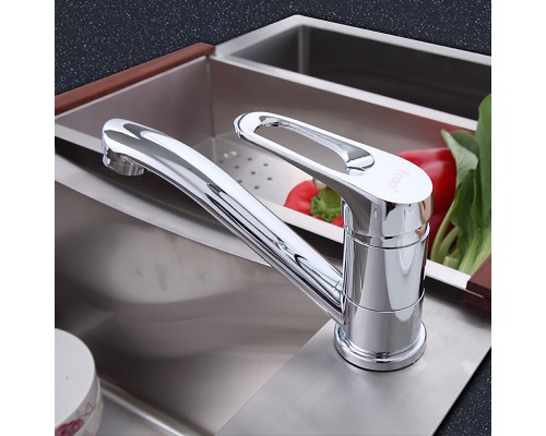 Смеситель для кухни FRAP F4513-2, хром