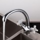 Смеситель для кухни FRAP F4218, хром