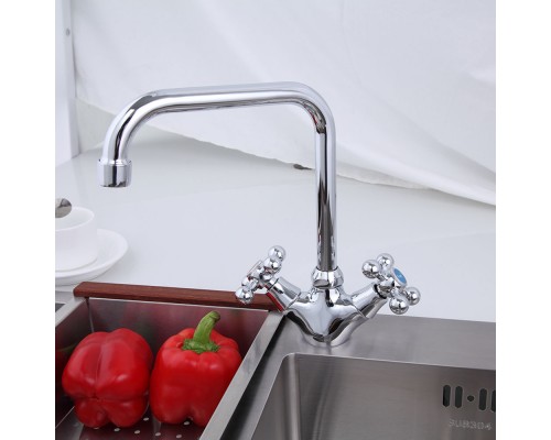 Смеситель для кухни FRAP F4019, хром
