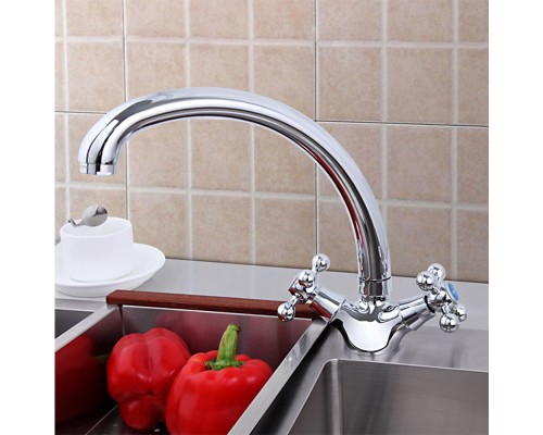 Смеситель для кухни FRAP F4219-2, хром