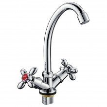 Смеситель для кухни FRAP F4027-2, хром