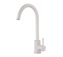 Смеситель для кухни FRAP F40899-1, белый