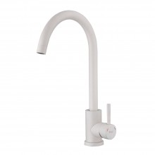 Смеситель для кухни FRAP F40899-1, белый