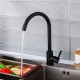 Смеситель для кухни FRAP F40899-4, черный
