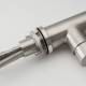 Смеситель для кухни с выдвижным изливом FRAP F60899, сатин